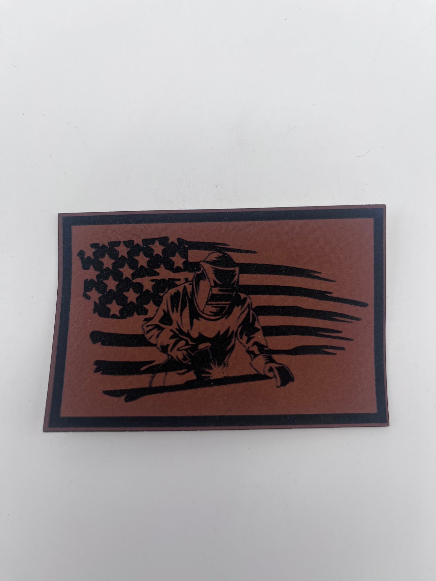 Welder in Flag