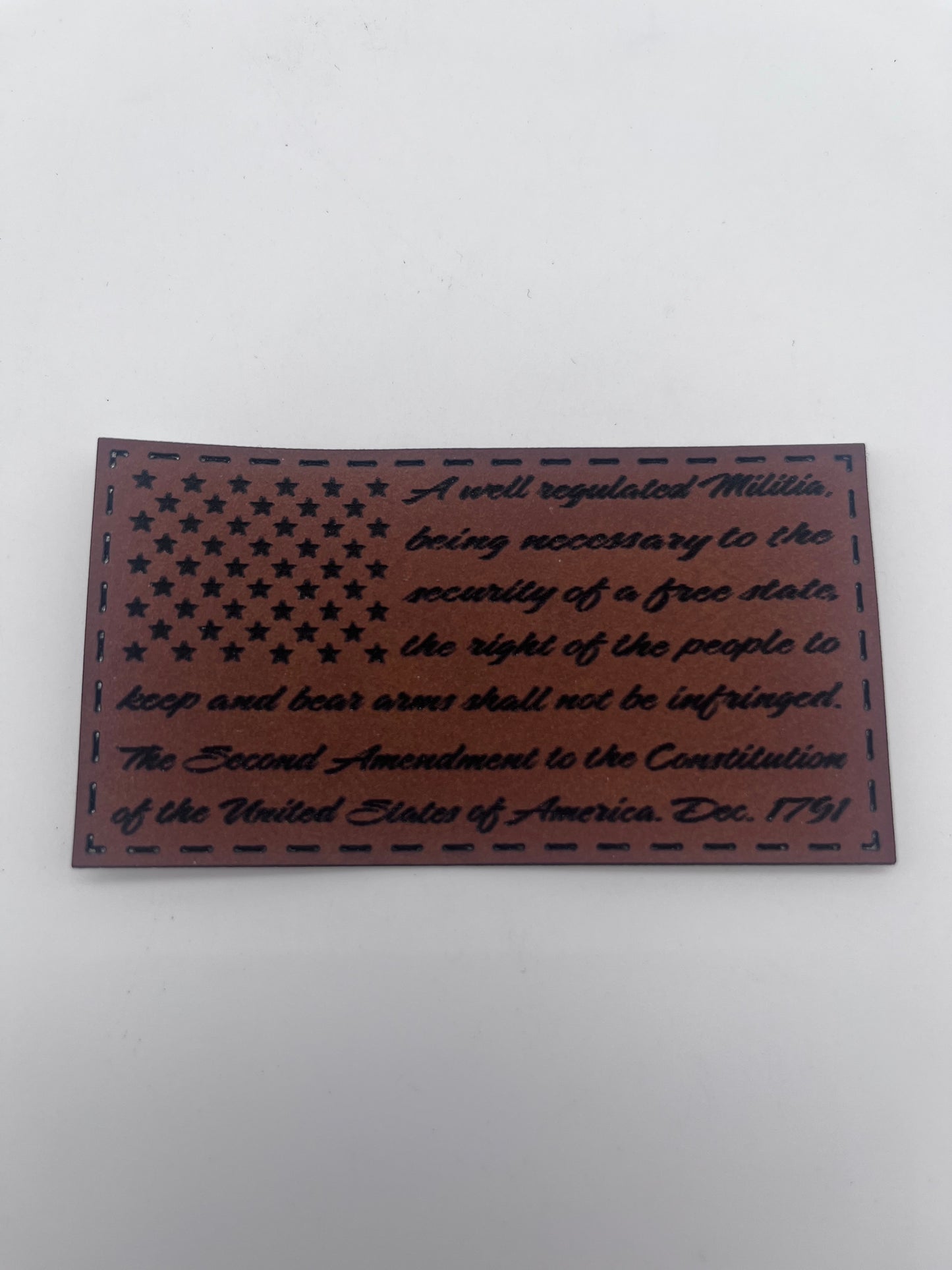 2nd Amendment in Flag