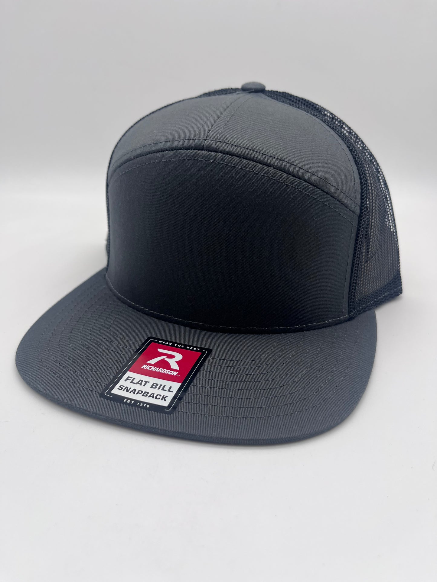 Grey/Black Seven Panel Richardson