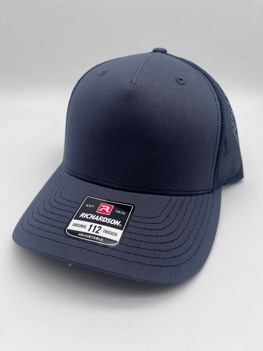 Charcoal / Navy - Five Panel Richardson 112