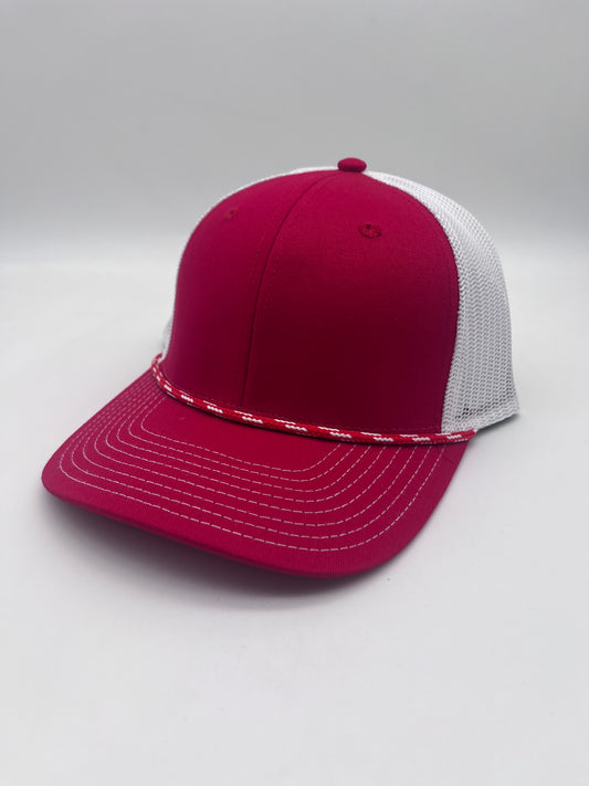 Red / White Rope Hat - The Game