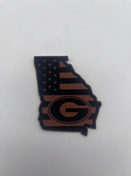 UGA "G" Inside GA Outline