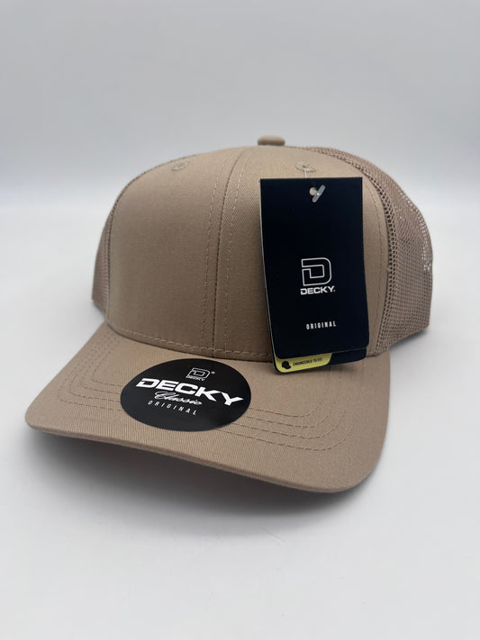 Khaki Trucker Hat - Youth