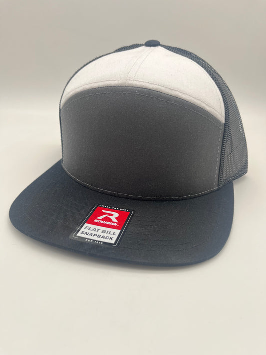 Grey/White/Black Seven Panel Richardson