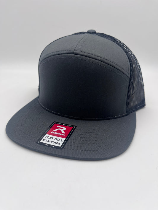 Grey/Black Seven Panel Richardson