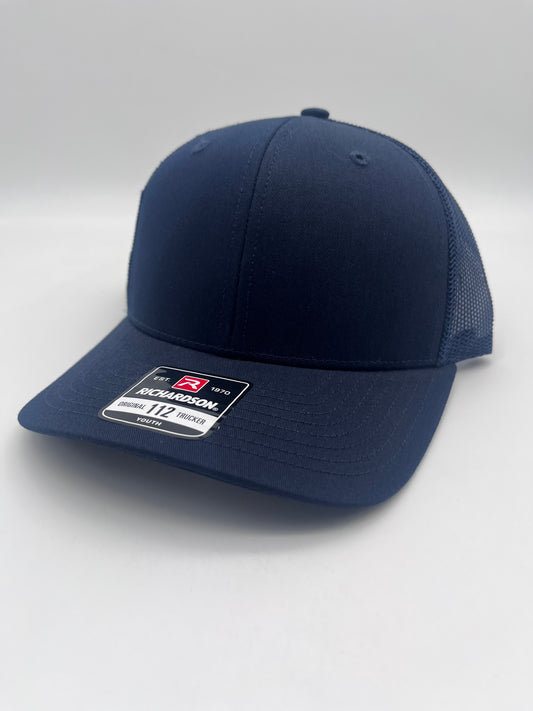 Navy Trucker Hat - Youth