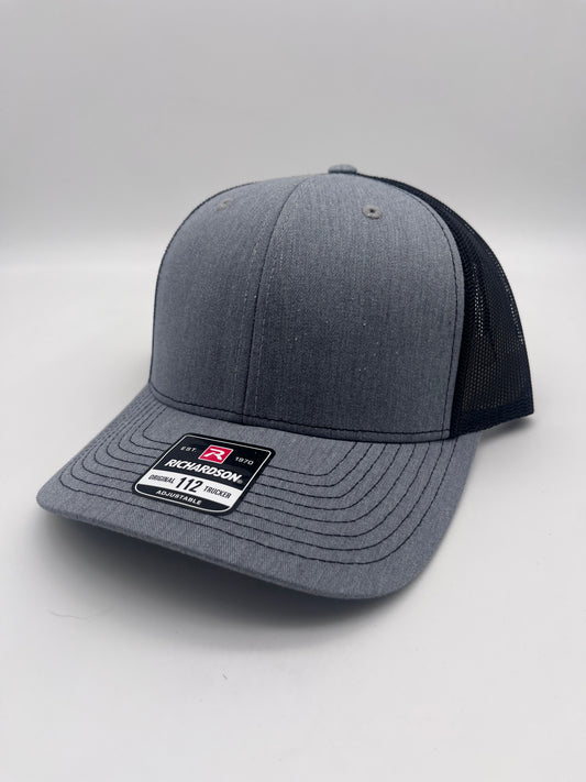 Heather Grey / Black - Richardson 112