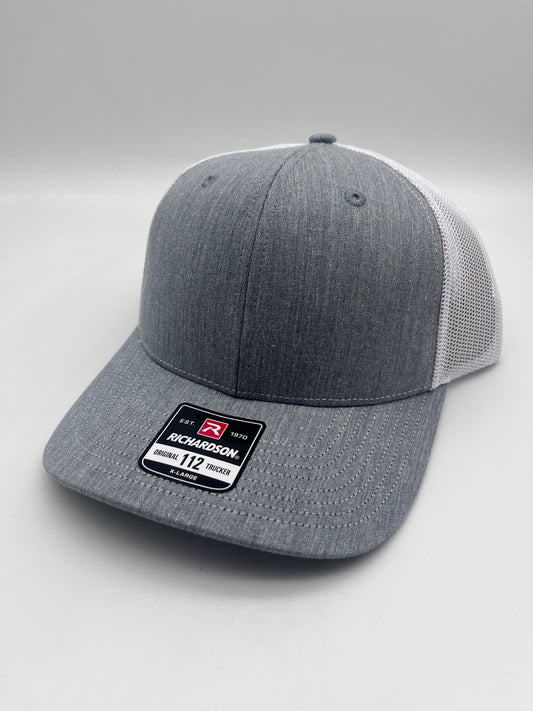 Heather Grey / White  - Richardson 112 XL