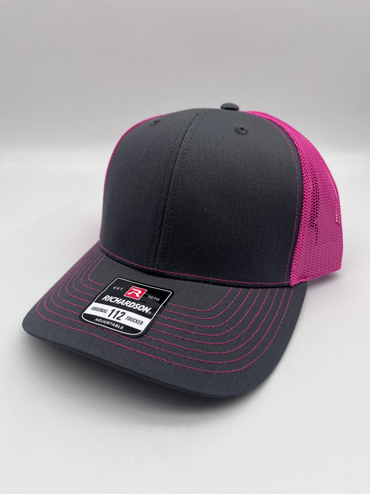 Charcoal / Pink - Richardson 112
